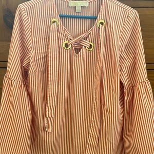 Michael Kors flutter sleeve